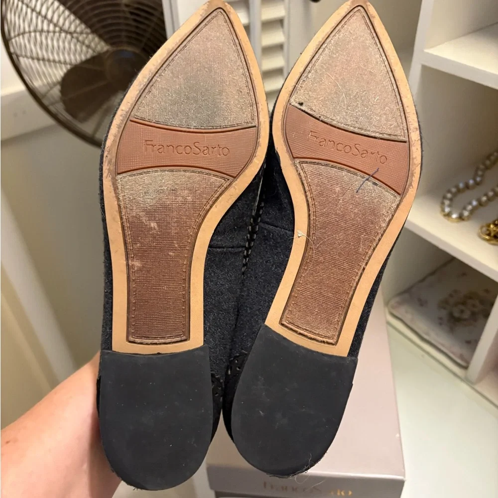 Franco Sarto Gray Loafers with Tassels - Picture 7 of 7